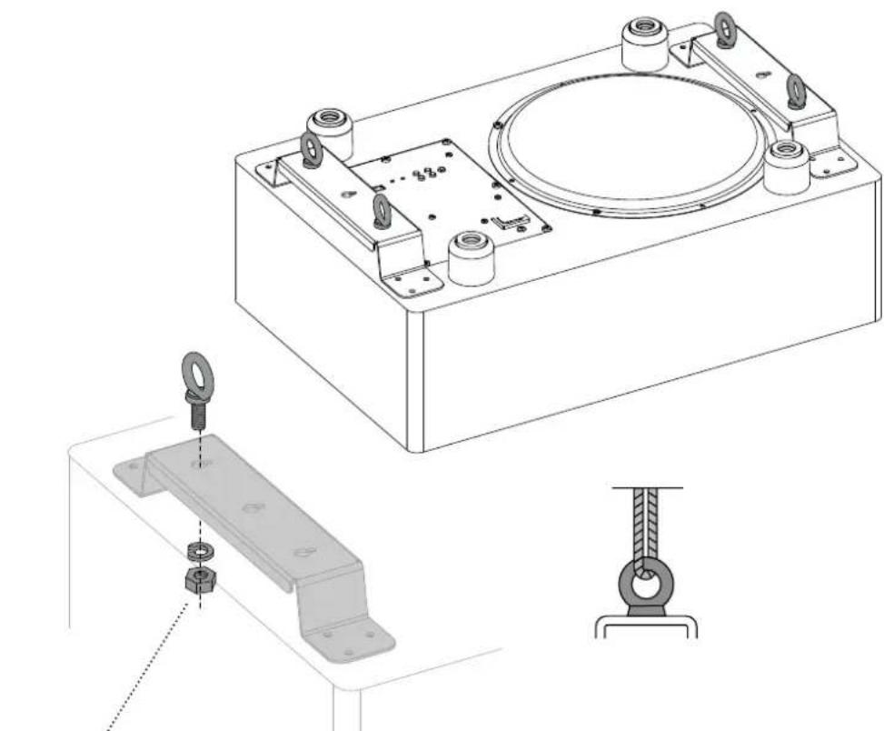 Monacor SUBSW - Mounting:Ceiling - 1