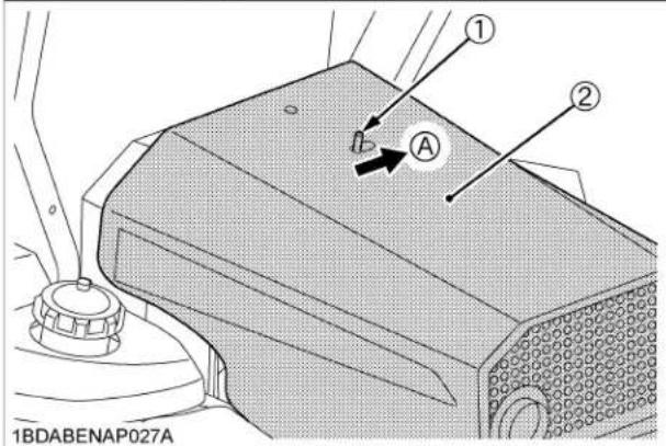 KUBOTA ZD1011 - Capot - 1