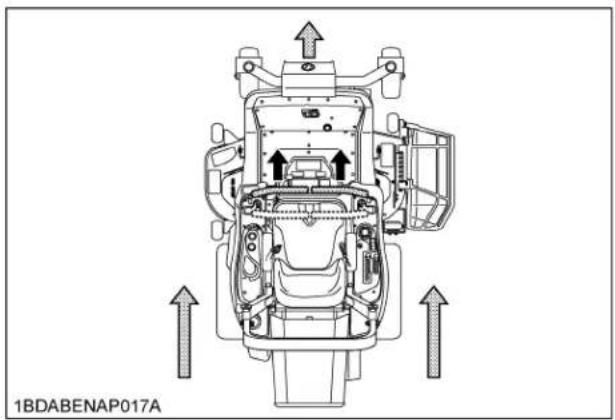KUBOTA ZD1011 - MARCHE AVANT: - 1