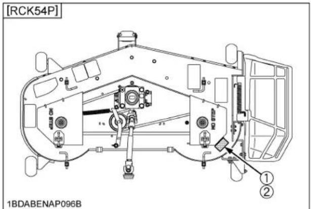 KUBOTA ZD1011 - ◆Mise hors service de la machine et procédure à suivre - 4
