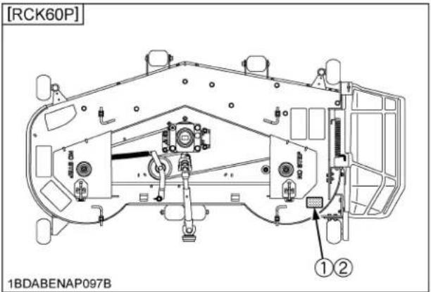 KUBOTA ZD1011 - ◆Mise hors service de la machine et procédure à suivre - 5