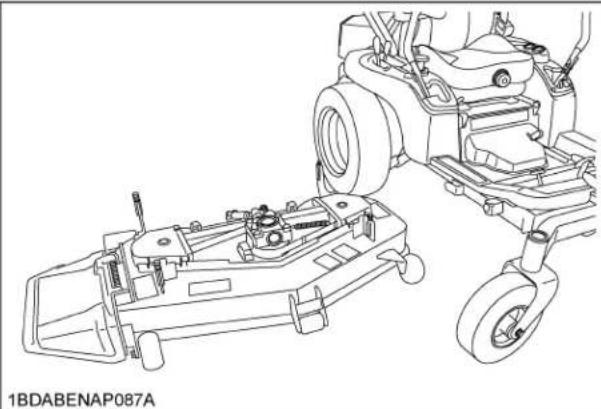 KUBOTA ZD1011 - AVERTISSEMENT - 1