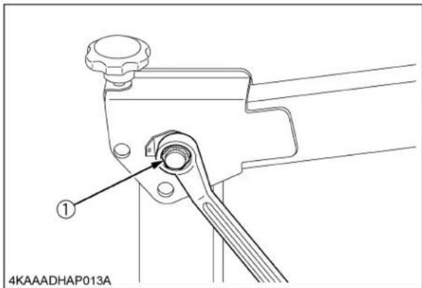 KUBOTA ZD1011 - ■Ajustement du cadre de sécurité ROPS pliable - 1