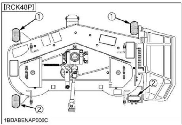 KUBOTA ZD1011 - IMPORTANT : - 2