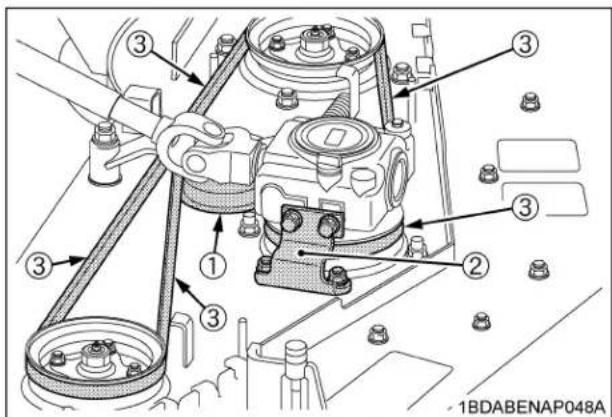 KUBOTA ZD1011 - NOTE : - 1