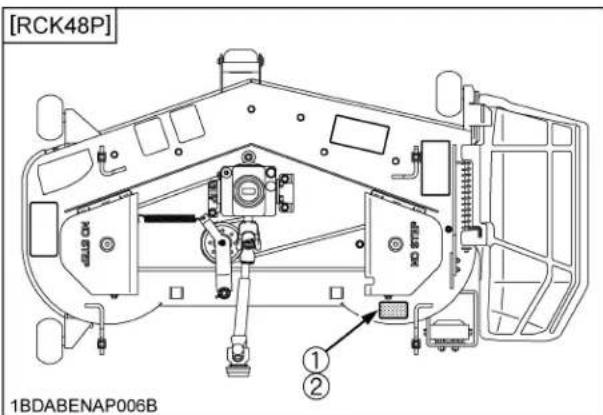 KUBOTA ZD1011 - ◆Mise hors service de la machine et procédure à suivre - 3