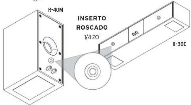 KLIPSCH R40SA - MONTAJE EN LA PARED - 2