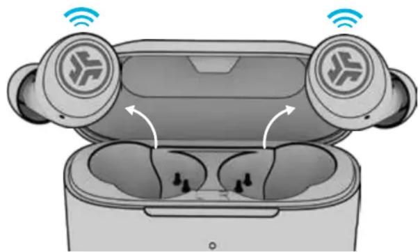 JLab GO Air POP - RECHARGER LES OREILLETTES - 3