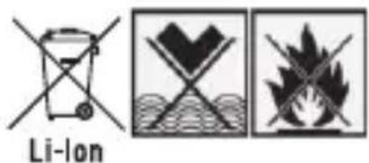 PARKSIDE PAPS 208 A1 - Symbols on the Battery - 2