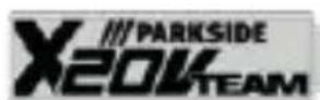 PARKSIDE PAPS 208 A1 - Symboles sur l'accumulateur - 1
