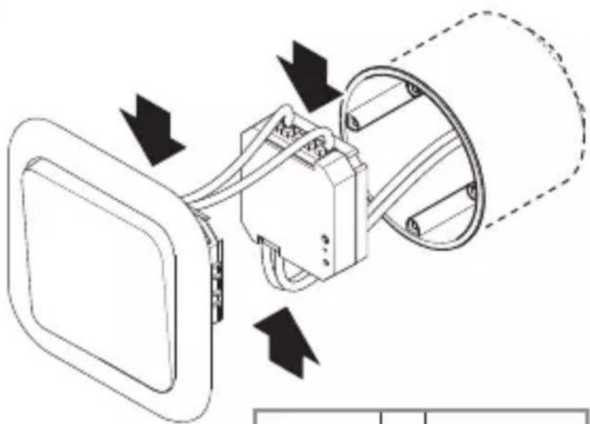 STEINEL PC4 - Kasutusnäide: 1 lüliti - 3