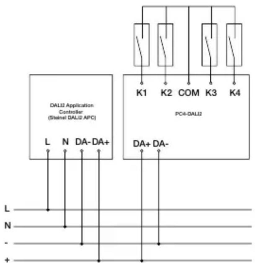 STEINEL PC4 - Branchement électrique - 3