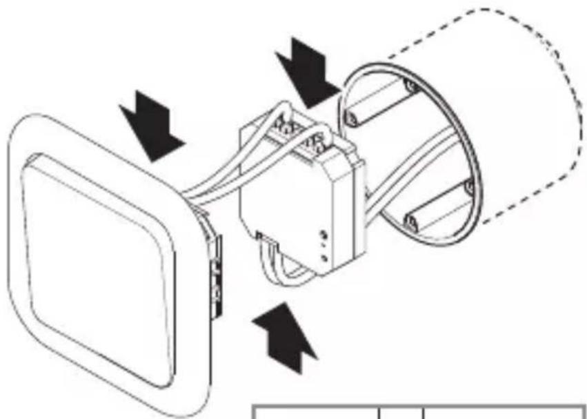 STEINEL PC4 - Example application: 1 switches - 2
