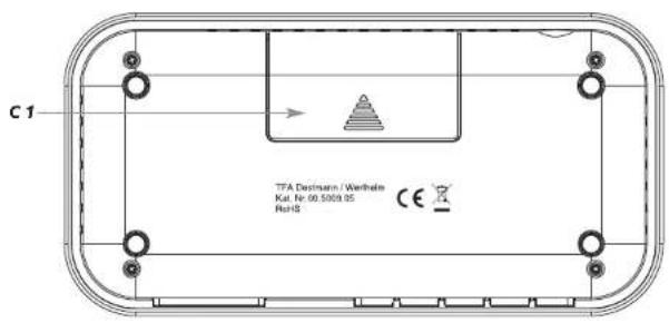 TFA HOLOclock 60.5009.04 - 3