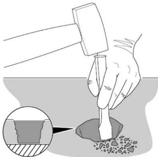 TROTEC CRH100 - Extraction de l'échantillon - 1