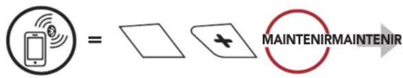 Clignotement « Couplage téléphone »