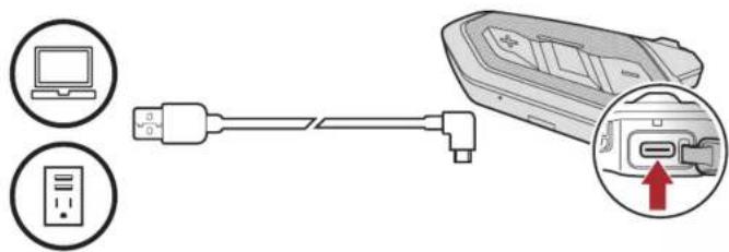 Sena Spider RT1 - Mise en charge - 1