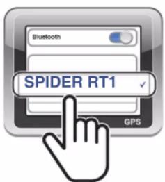 Bluetooth SPIDER RT1 GPS