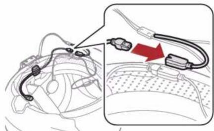 Sena Spider RT1 - Utilisation du microphone perché filaire - 5