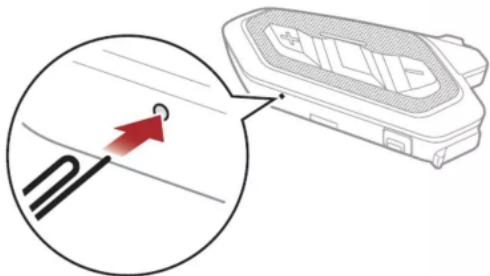 Sena Spider RT1 - Réinitialisation par défaut - 1