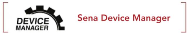 Sena Outstar S - Sena Device Manager - 1
