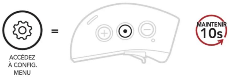 Sena X1 - CONFIGURATION DE L'INTERCOM - 1