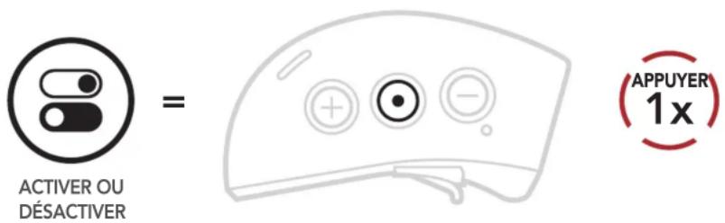 Sena X1 - CONFIGURATION DE L'INTERCOM - 3