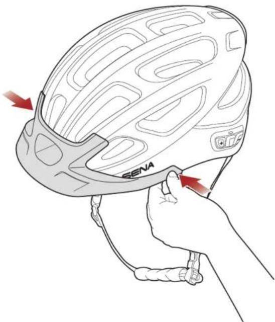 Sena R1 EVO - Installation de la visière - 3