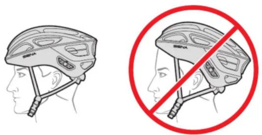 Sena R1 EVO - Comment porter le casque - 1