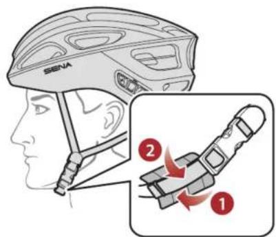 Sena R1 EVO - Comment porter le casque - 3