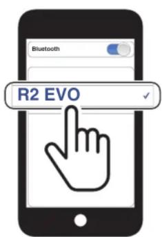 Sena R2 EVO - Couplage lorsque le R2 EVO est allumé - 3
