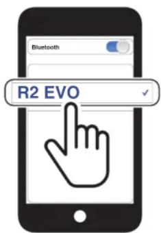 Sena R2 EVO - Couplage d'un second téléphone mobile - second téléphone mobile, GPS et SR10 - 5