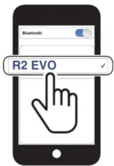 Sena R2 EVO - Couplage lorsque le R2 EVO est éteint - 3