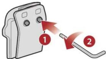 Sena 5S - Utilisation de la pince de fixation - 1
