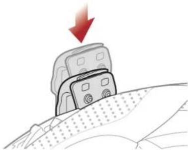 Sena 5S - Utilisation de la pince de fixation - 2