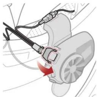 Sena 5S - Installation du microphone sur tige amovible - 6
