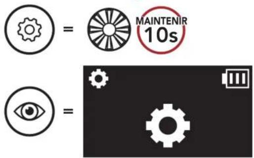 Sena 5S - Configuration des paramètres du casque audio - 1