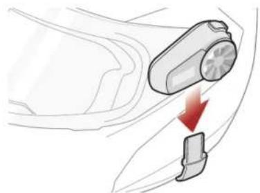 Sena 5S - Utilisation de la pince de fixation - 4