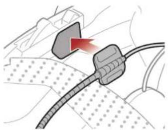 Sena 5S - Installation du microphone sur tige amovible - 2