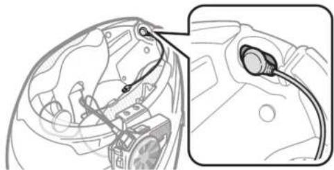 Sena Spider ST1 - Installation du microphone cable - 2