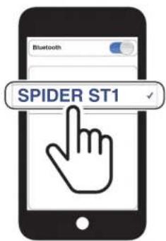 Sena Spider ST1 - Couplage d'un second téléphone mobile - second téléphone mobile et GPS - 5