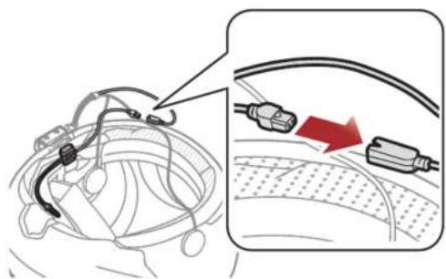 Sena Spider ST1 - Installation du microphone sur perché filaire - 6