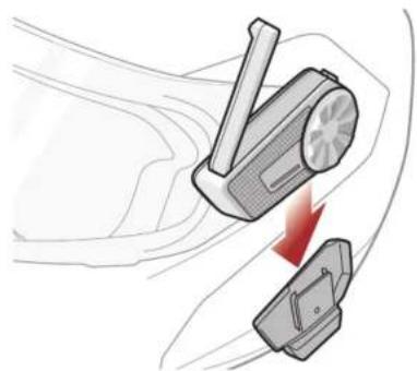 Sena Spider ST1 - Utilisation de la pince de fixation - 2