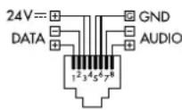 Monacor PA40120 - Micrófono con control de zona PA-4000RC - 1