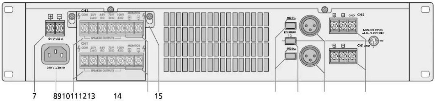 Monacor PA2240 - Haut-parleurs - 1