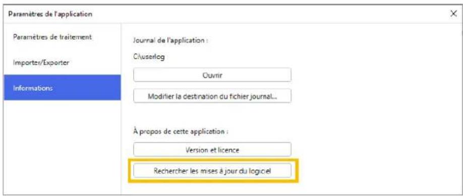 BROTHER ADS4900W - Cliquez sur Rechercher les mises à jour du logiciel. - 1