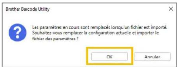 BROTHER ADS4900W - Importer la configuration - 2