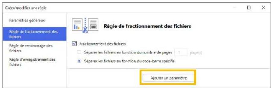 BROTHER ADS4900W - Configurer les paramètres de fractionnement des fichiers - 4