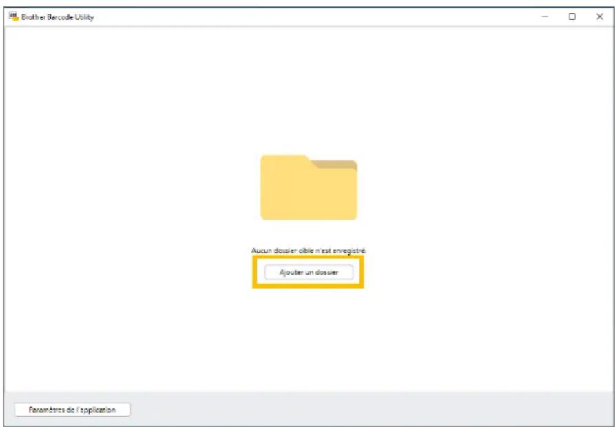 BROTHER ADS4900W - Cliquez sur Ajouter un dossier sur I'ecran principal. - 1