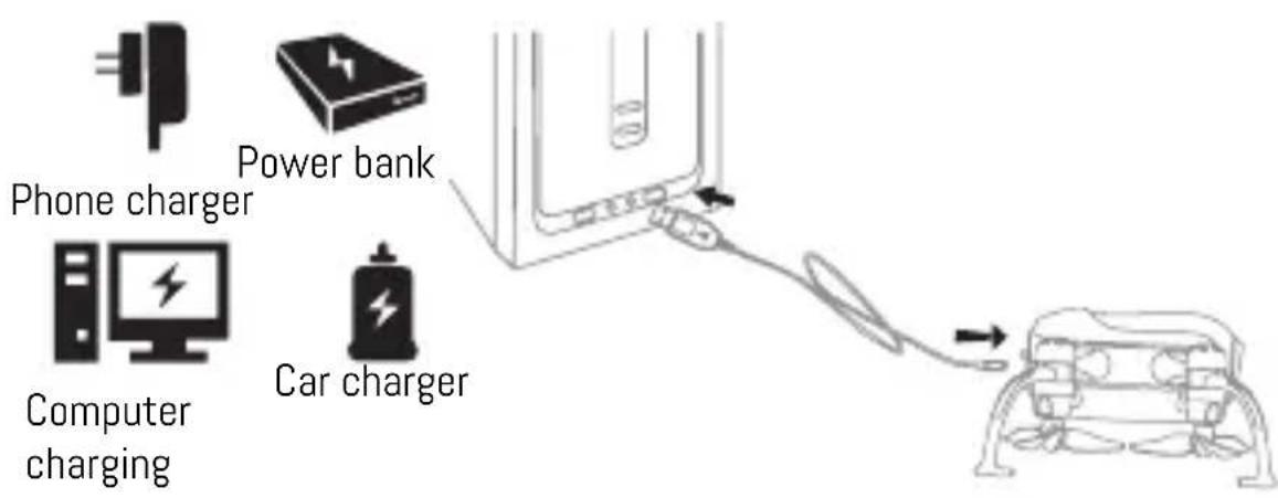ARCHOS PicoDrone - Charging Instructions for the Drone Battery - 1